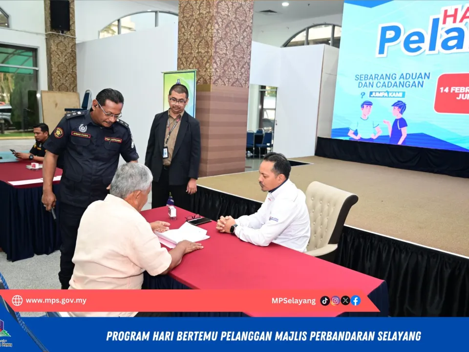 PROGRAM HARI BERTEMU PELANGGAN MAJLIS PERBANDARAN SELAYANG