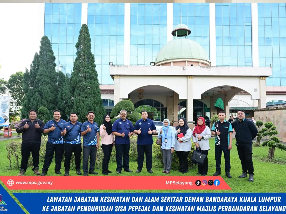 LAWATAN JABATAN KESIHATAN & ALAM SEKITAR (DBKL) KE JPSPK (MPS)