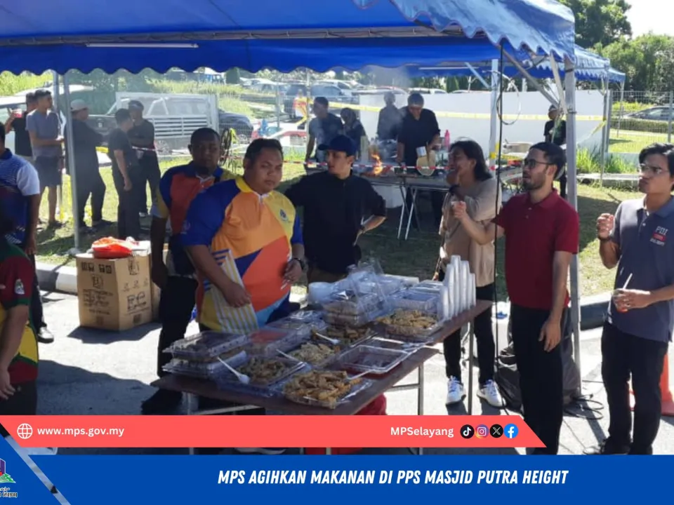 MPS AGIH MAKANAN DI PPS MASJID PUTRA HEIGHT